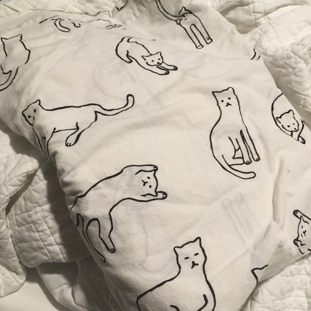 Urban Outfitters Cat Shower Curtain